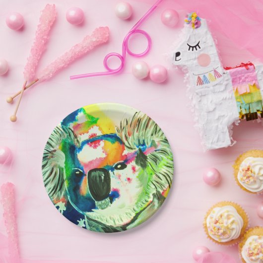 Koala Papierplatte Pappteller (Party)