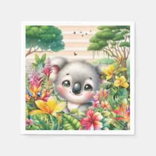 Koala-Party-Serviette Serviette