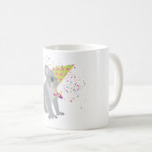 Koala Partying - Tiere mit Party Kaffeetasse (VorderseiteRechts)