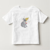 Koala Partying - Tiere mit Party Kleinkind T-shirt (Vorderseite)
