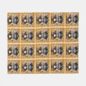 Koala Pirate Pattern Fleecedecke (Vorderseite (Horizontal))