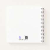 Koala Portrait-Notebook Notizblock (Rückseite)