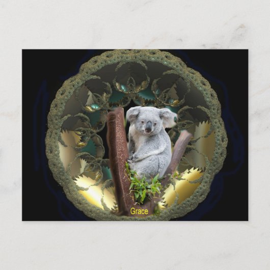 Koala Postcard Postkarte (Vorderseite)
