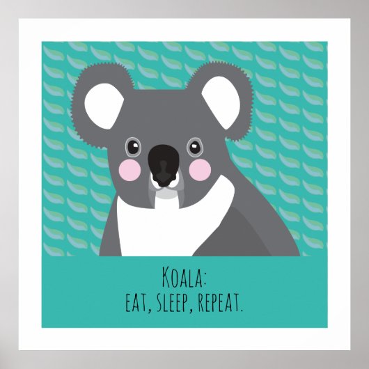 Koala Poster (Vorne)