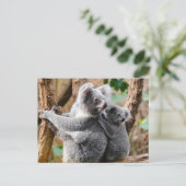 Koala Postkarte (Stehend Vorderseite)