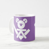 Koala-Puzzlespiel-Tasse Kaffeetasse (Vorderseite Links)