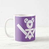 Koala-Puzzlespiel-Tasse Kaffeetasse (Links)