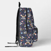 Koala Rainbow Liebe Pattern Bedruckter Rucksack (Links)