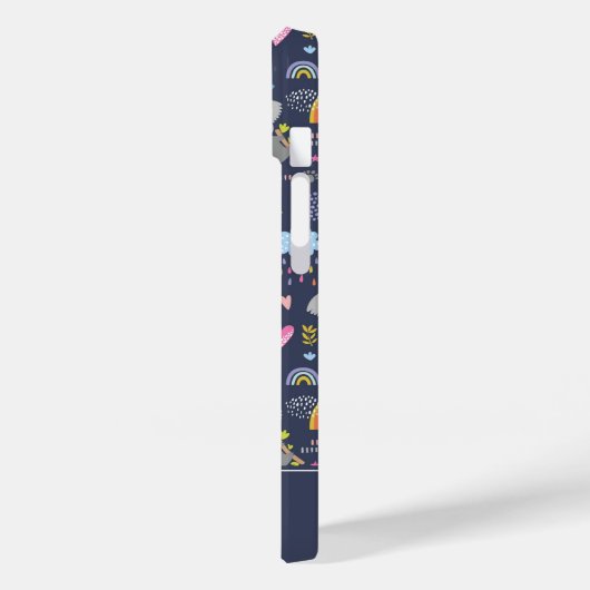 Koala Rainbow Liebe Pattern Case-Mate iPhone Hülle (Rückseite / Links)