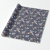 Koala Rainbow Liebe Pattern Geschenkpapier (Ungerollt)