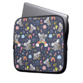 Koala Rainbow Liebe Pattern Laptopschutzhülle (Vorderseite Links)