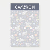 Koala Rainbow Liebe Pattern Post-it Klebezettel (Vorderseite)