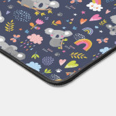 Koala Rainbow Liebe Pattern Schreibtischunterlage (Ecke)