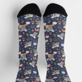 Koala Rainbow Liebe Pattern Socken (Oben)