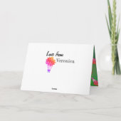 Koala Rainbow Magical Birthday Wishes Karte (Rückseite)