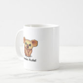 Koala-Regel! Kaffeetasse (Vorderseite Links)