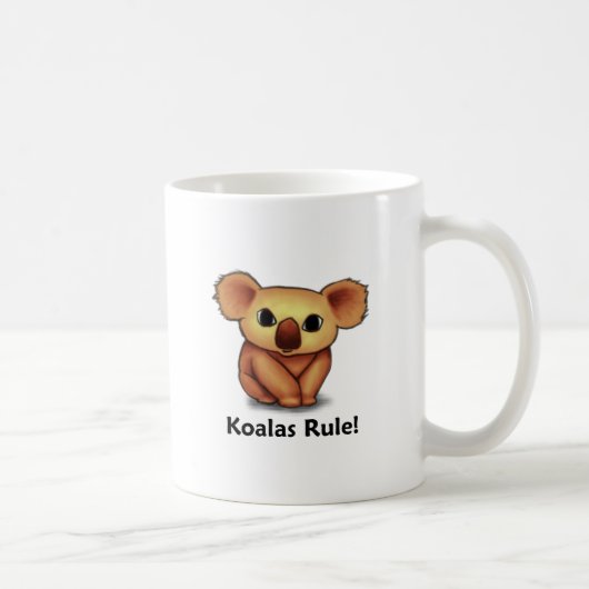 Koala-Regel! Kaffeetasse (Rechts)