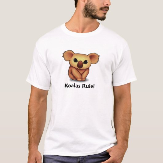 Koala-Regel! T-Shirt (Vorderseite)
