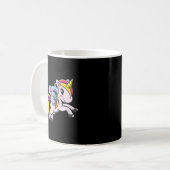 Koala Riding Magical Unicorn Australien Liebe Auss Kaffeetasse (Vorderseite Links)