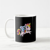 Koala Riding Magical Unicorn Australien Liebe Auss Kaffeetasse (Links)