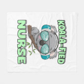 Koala-Riesenkurse Fleecedecke (Vorderseite (Horizontal))