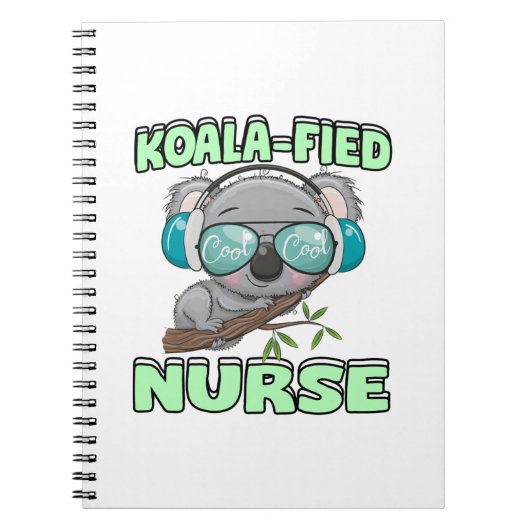 Koala-Riesenkurse Notizblock (Vorderseite)