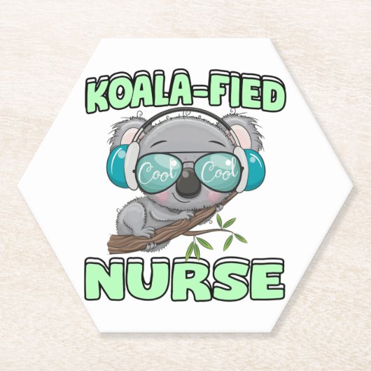 Koala-Riesenkurse Untersetzer (Vorderseite)