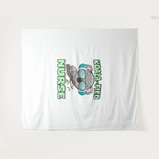 Koala-Riesenkurse Wandteppich (Vorderseite (Horizontal))