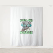 Koala-Riesenkurse Wandteppich (Vorderseite)