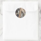 Koala Runder Aufkleber (Tasche)