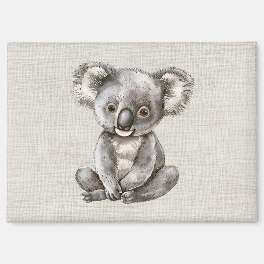 Koala-Safari-Tier Magnet (Vorderseite)