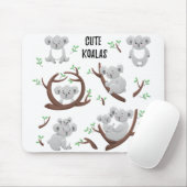 Koala Sammlung trägt Cool Koala , Unterstützung Au Mousepad (Mit Mouse)