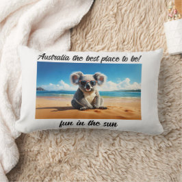 Koala Sandstrand Australien der beste Ort, um zu s Lendenkissen