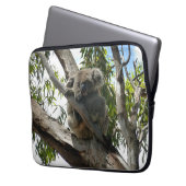 Koala - Schlafen Laptopschutzhülle (Vorderseite Links)