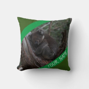 Koala schläft in einem Baum Australien Kissen