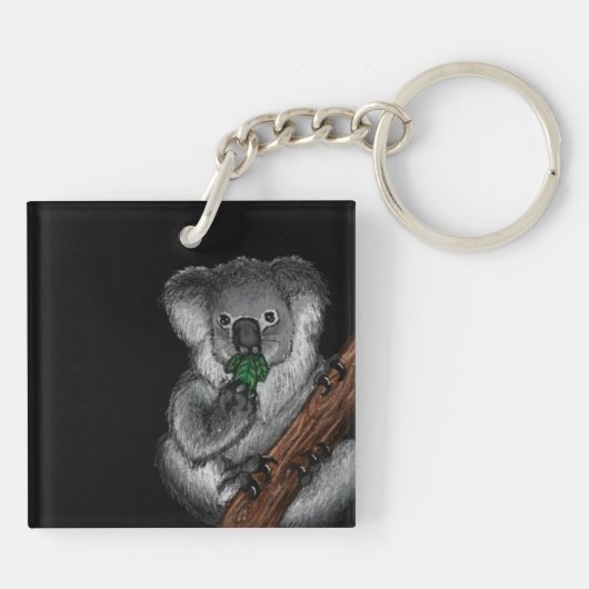 Koala-Schlüsselanhänger Schlüsselanhänger (Rückseite)