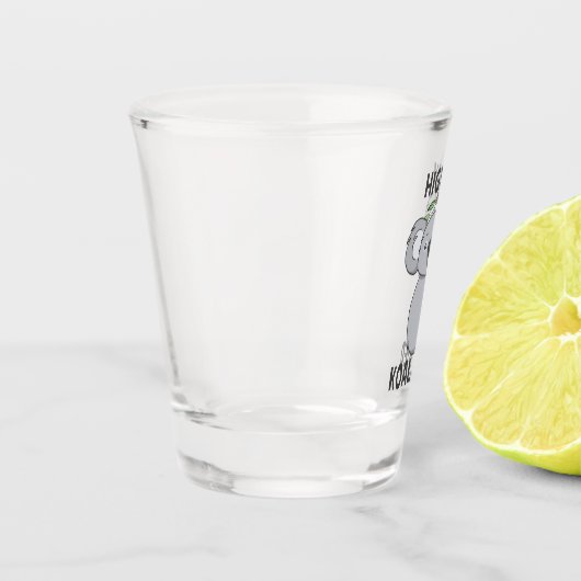 Koala Schnapsglas (Links)