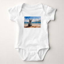 Koala sieht den Ozean