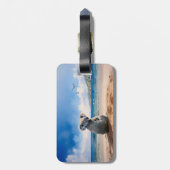 Koala sieht den Ozean Gepäckanhänger (Rückseite vertikal)