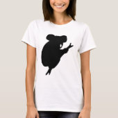 Koala Silhouette T-Shirt (Vorderseite)