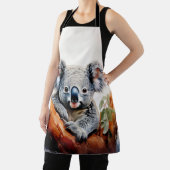 Koala sitzt in einem Kaugummi Schürze (InSitu)