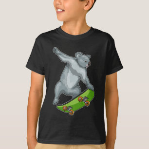 Koala Skater Skateboard Sports T-Shirt