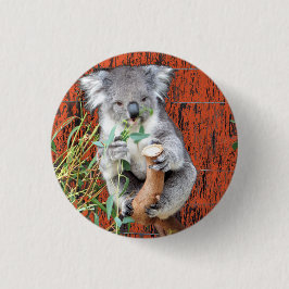 Koala Snack Time Abzeichen Button