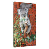 Koala Snack Time Clipboard Klemmbrett (Rechts)