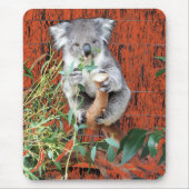 Koala Snack Time Mouse Pad Mousepad (Vorne)