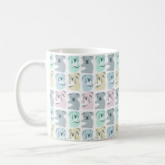 Koala sour and sweet~white ver. kaffeetasse (Links)