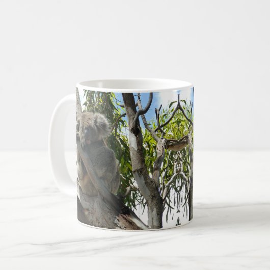 Koala - Spendentags Kaffeetasse (Vorderseite Links)
