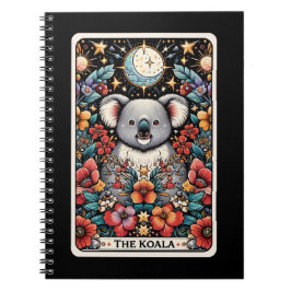 Koala Spirit Tarot Card Notebook Notizblock