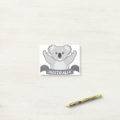 Koala Support Australia Wildlife Australia Strong Post-it Klebezettel (Auf Schreibtisch)