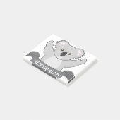 Koala Support Australia Wildlife Australia Strong Post-it Klebezettel (angewinkelt)